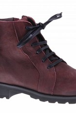 PRETTY&FAIR Bordeaux ankle booty with zipper - Bandolero Marone - PF001