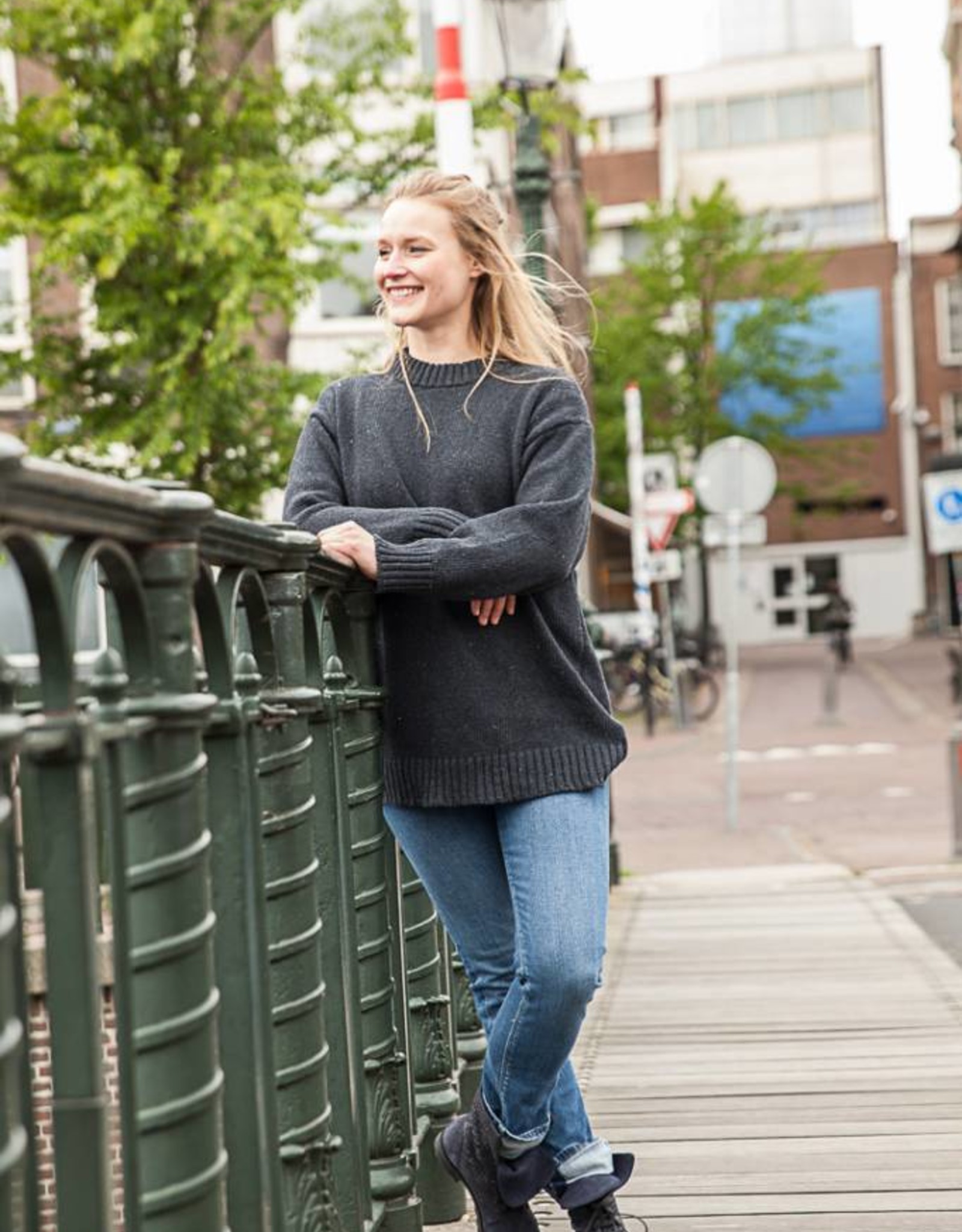 PRETTY&FAIR Blue unique ankle booty -  Bandolero Blue - Velt Blue - PF3008