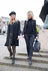 PRETTY&FAIR Pyton Olive enkellaarsje met rits - vegan - Pyton Olive -  PF001-V
