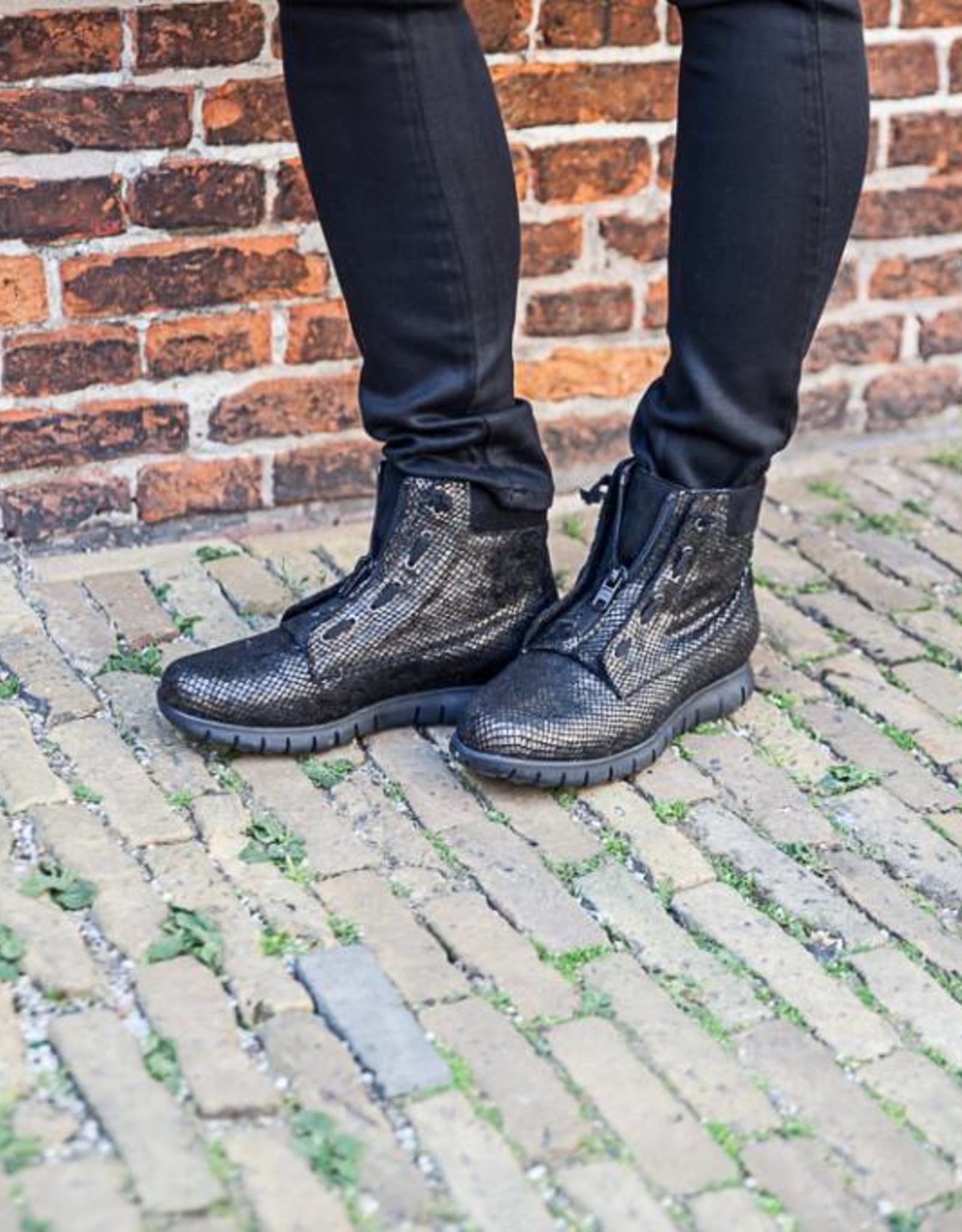 PRETTY&FAIR Pyton Plomo enkellaars - vegan - Pyton Plomo - PF3007-V