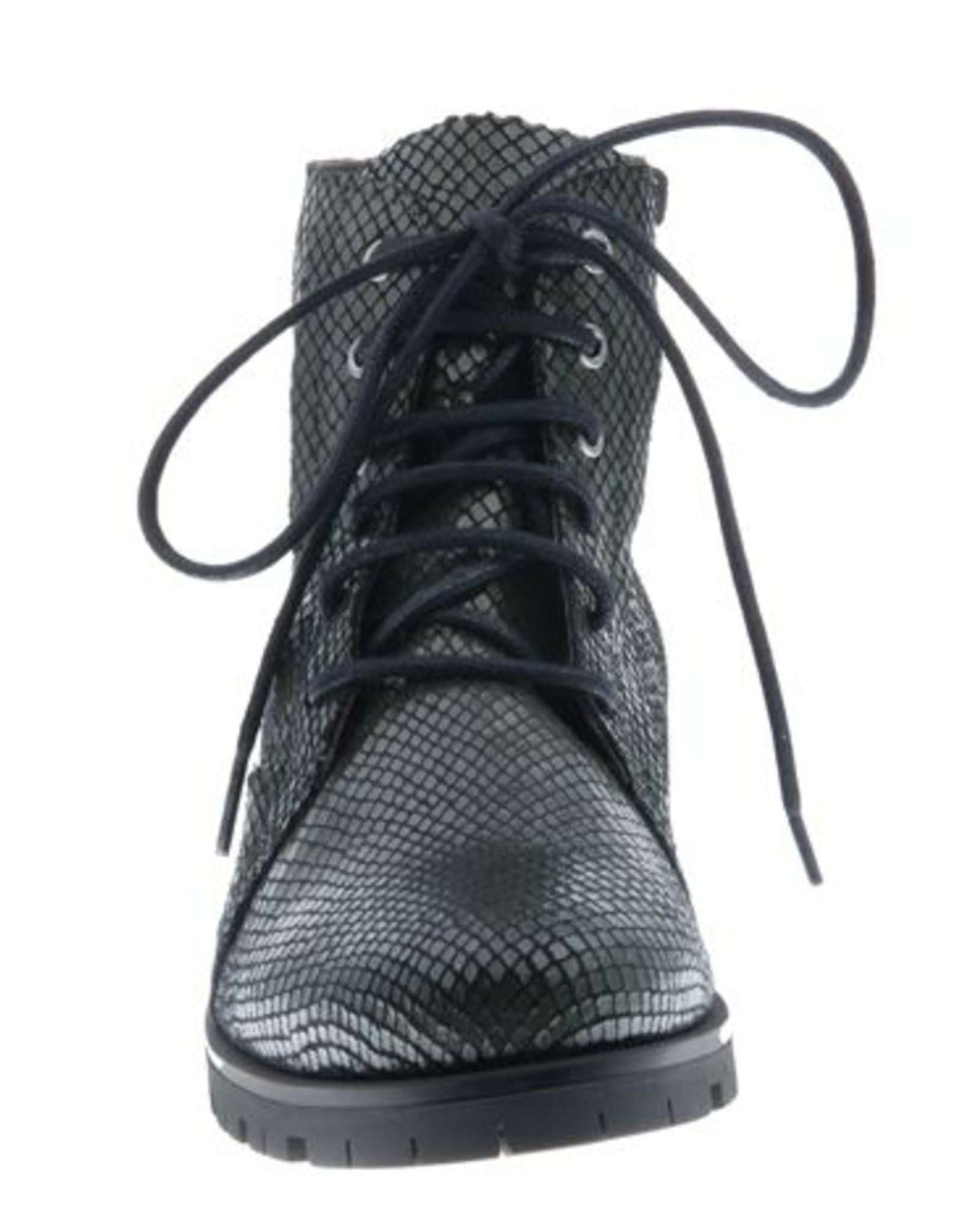 PRETTY&FAIR Pyton Olive ankle booty with zipper - vegan - Pyton Olive -  PF001-V