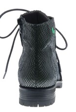 PRETTY&FAIR Pyton Olive enkellaarsje met rits - vegan - Pyton Olive -  PF001-V