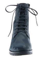 PRETTY&FAIR Cool black combat laced boots - vegan - Combat Black - PF3001-V