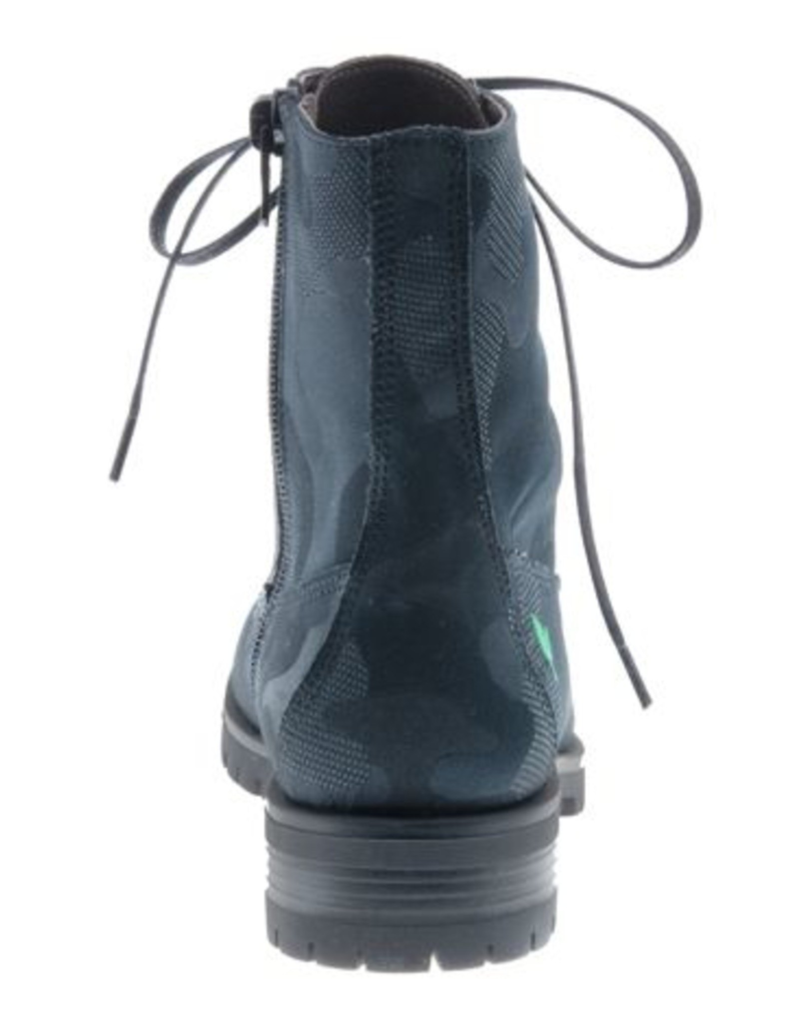 PRETTY&FAIR Cool black combat laced boots - vegan - Combat Black - PF3001-V