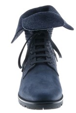 PRETTY&FAIR Blue unique ankle booty -  Bandolero Blue - Velt Blue - PF3008