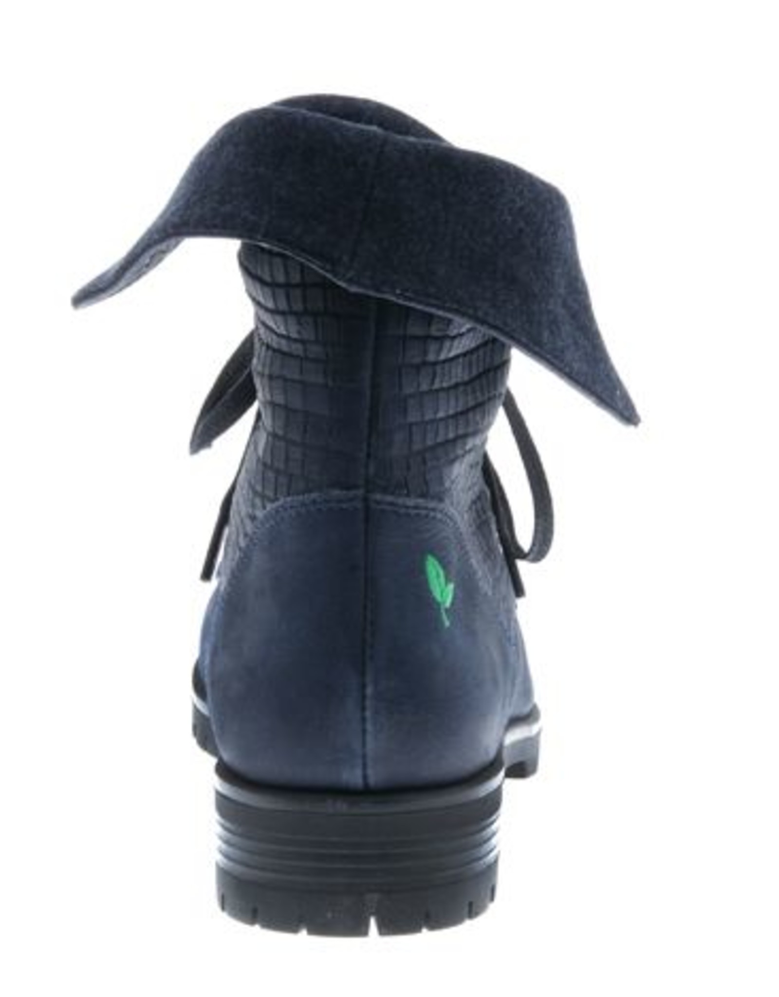 PRETTY&FAIR Blauwe unieke enkellaars - Bandolero Blue - Velt Blue - PF3008