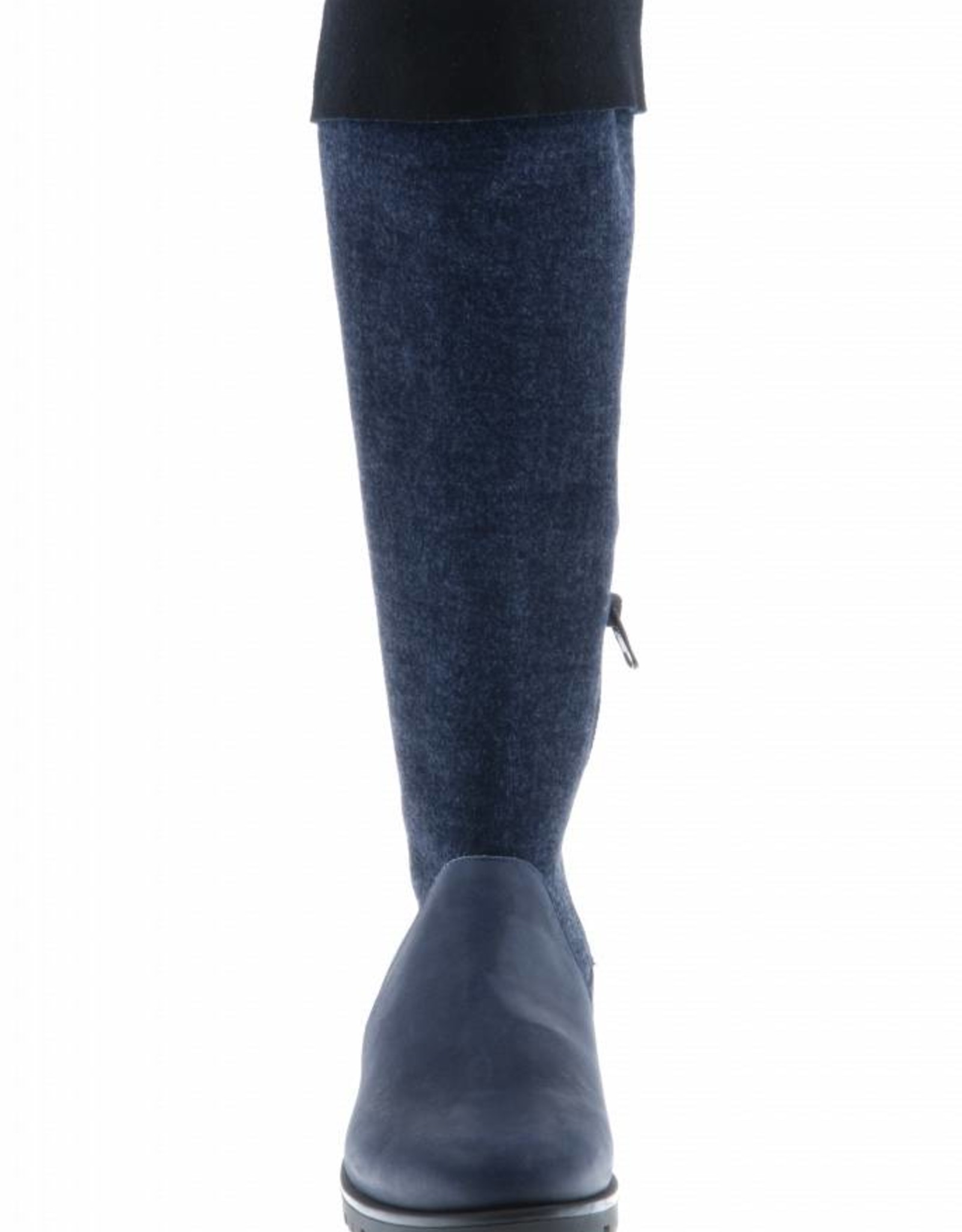 PRETTY&FAIR High blue/black boot - Bandolero Blue - Velt Blue/Black - PF3012