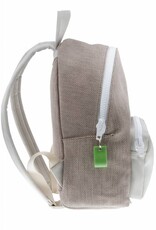 PRETTY&FAIR Backpack Recycled Taupe - Dalia Stone