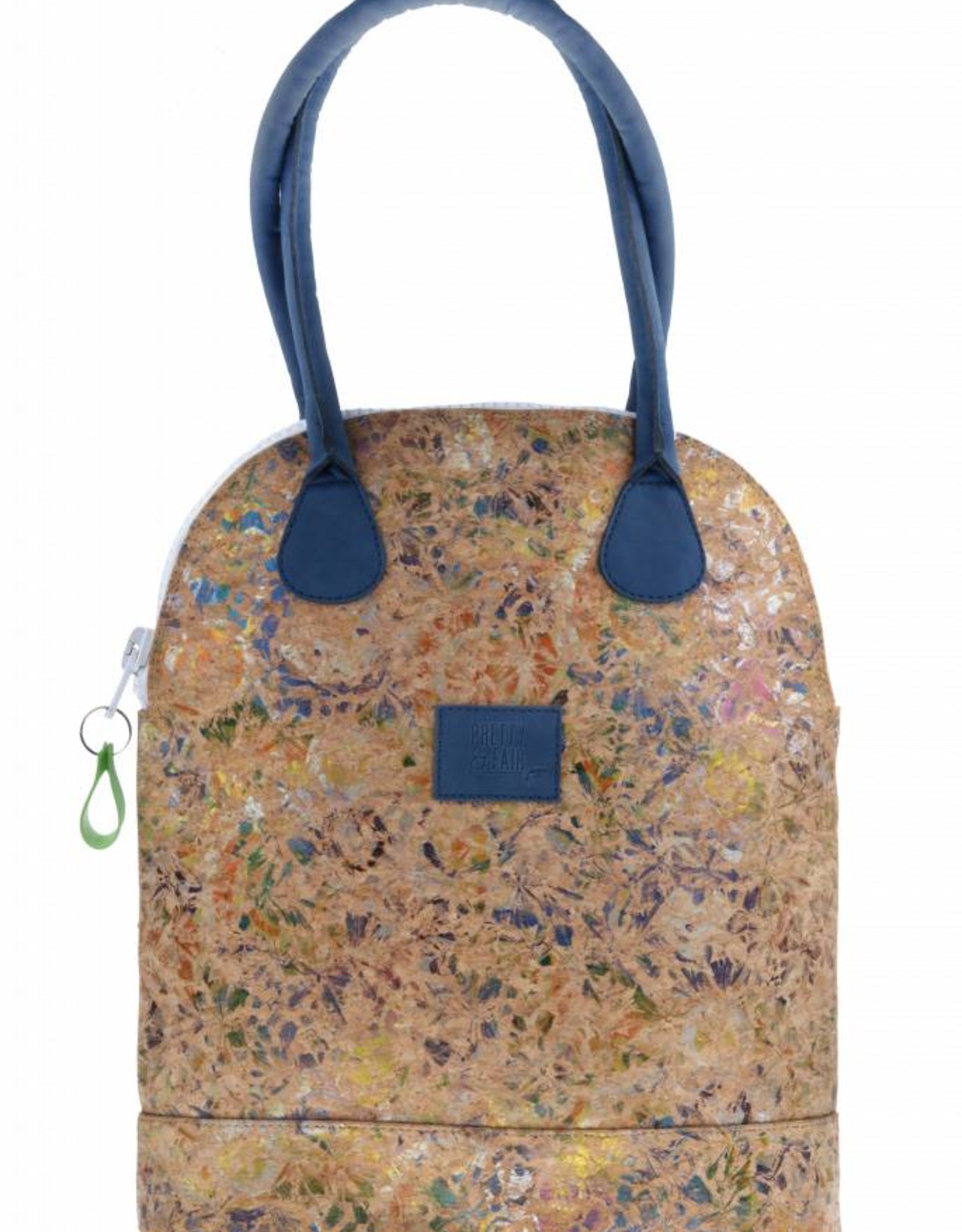 PRETTY&FAIR Bag Cork Multi - Dalia Blue