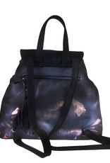PRETTY&FAIR Black combat backpack - vegan - BAG 4705-V