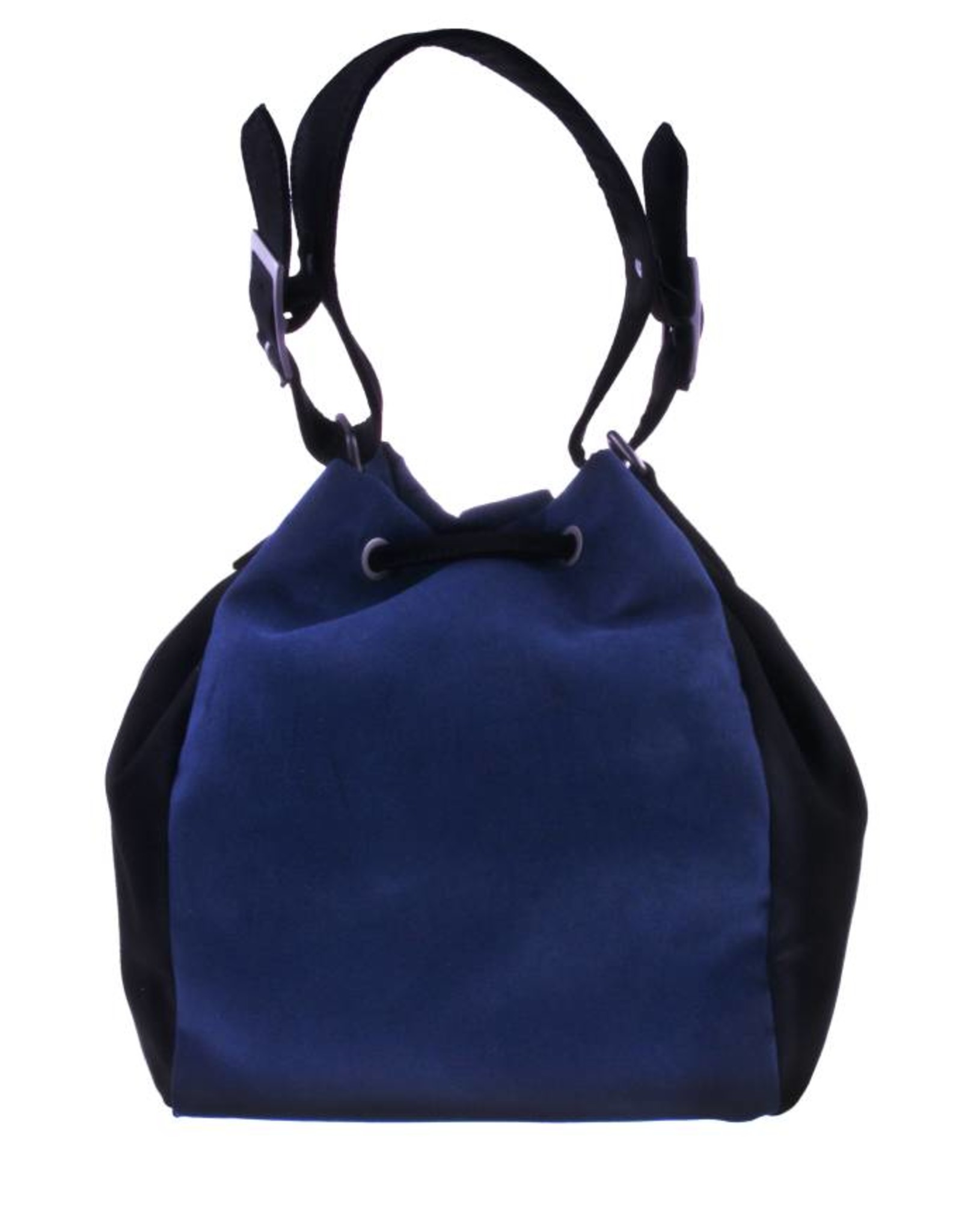 PRETTY&FAIR Zwart/blauwe schoudertas - vegan - BAG 4707-VBAG 4707