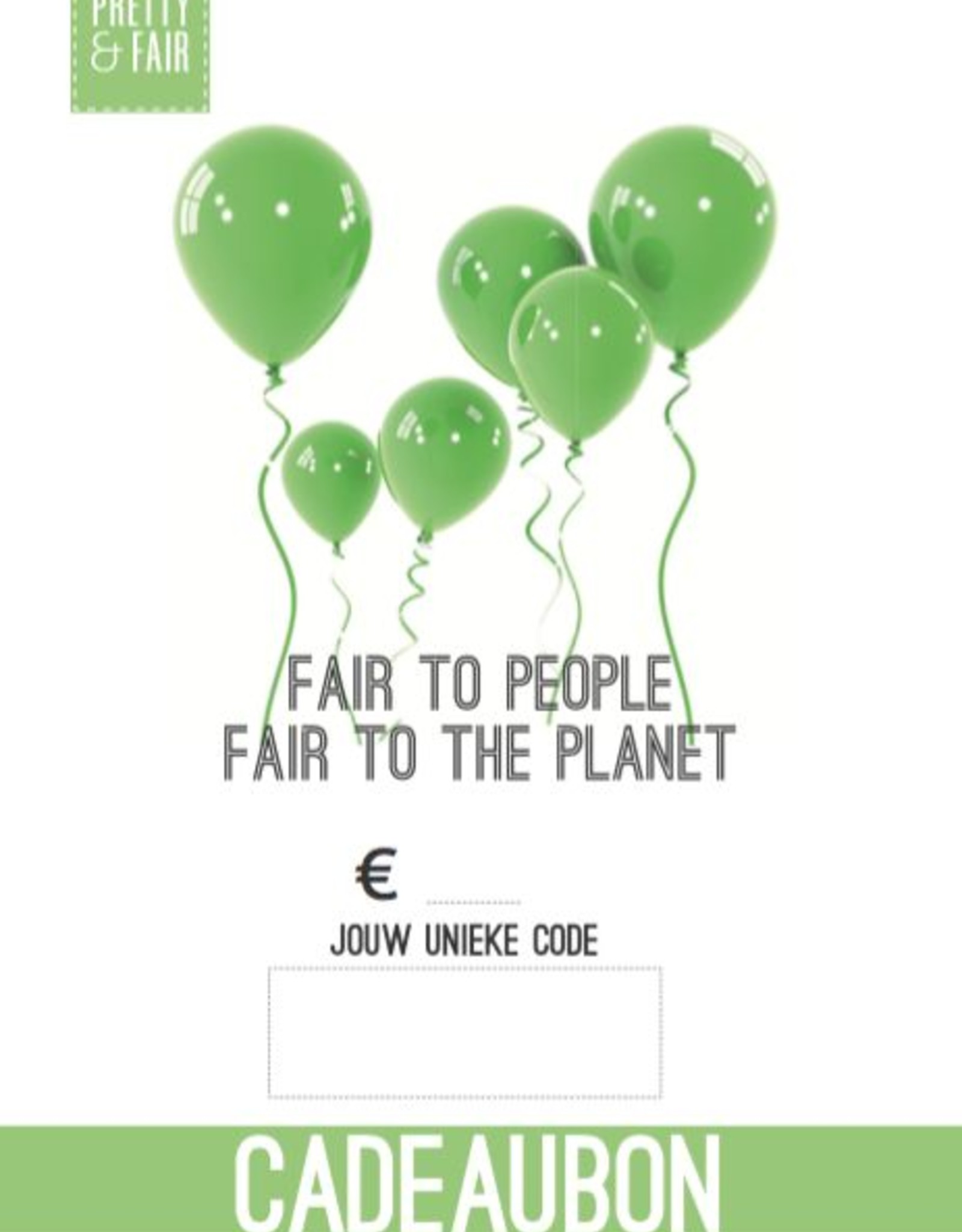 Cadeaubon t.w.v. €25,-