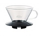 Kalita Glass Wave Dripper 185 (Zwart) Kalita Glass Wave Dripper 185 (Zwart)