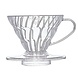 Hario Hario V60 Plastic Dripper 01 (Transparant) - VD-01T Hario Hario V60 Plastic Dripper 01 (Transparant) - VD-01T