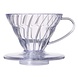 Hario Hario V60 Plastic Dripper 02 (Transparant) - VD-02T Hario Hario V60 Plastic Dripper 02 (Transparant) - VD-02T