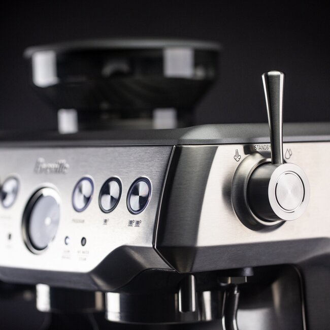 Crema - Steam Lever | Brushed Silver