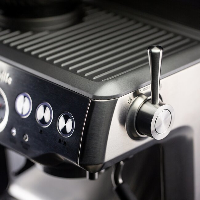 Crema - Steam Lever | Brushed Silver