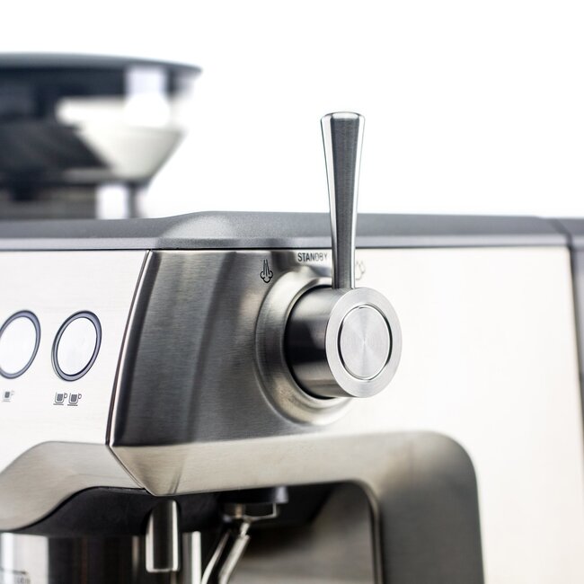 Crema - Steam Lever | Brushed Silver