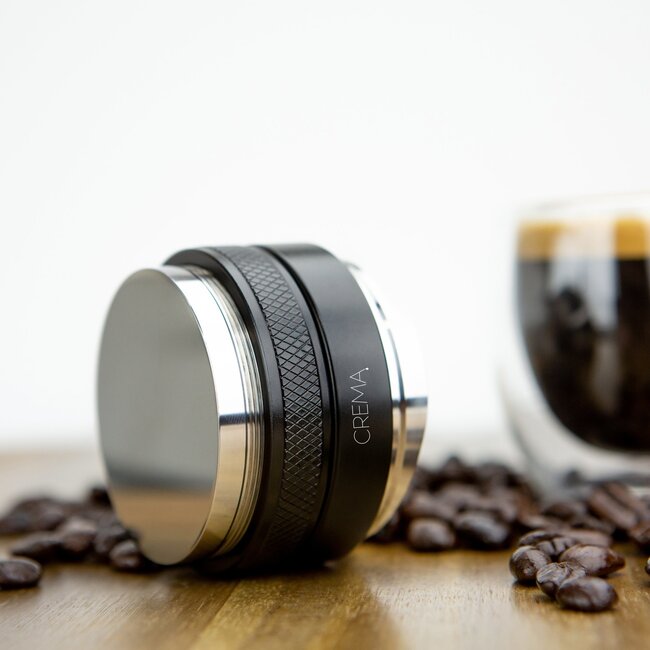 Crema - Tamper & Distributor Combo | 53.3mm (Zwart)