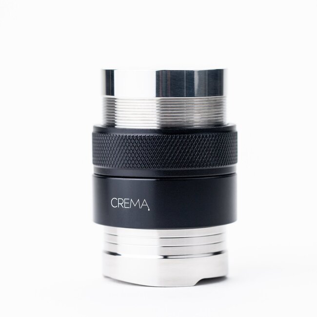 Crema - Tamper & Distributor Combo | 45.5mm (Black) - for Flair