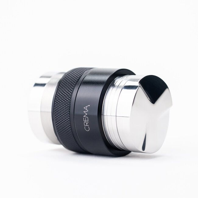 Crema - Tamper & Distributor Combo | 45.5mm (Black) - for Flair