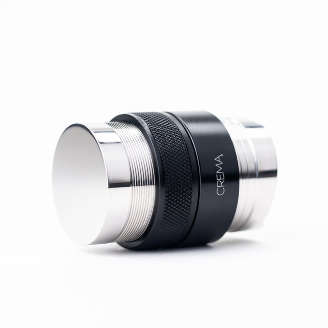 Crema - Tamper & Distributor Combo | 45.5mm (Black) - for Flair