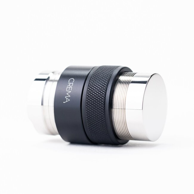 Crema - Tamper & Distributor Combo | 39.25mm (Zwart) - geschikt voor Flair