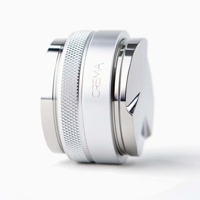 Crema - Tamper & Distributor Combo | 58.5mm (Silver)