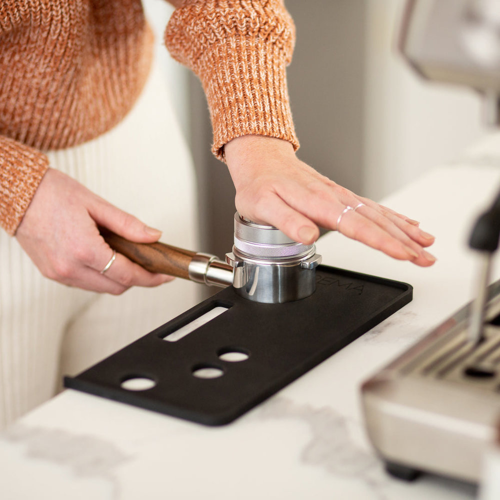 Crema Tamping Mat for the Barista Express Blommers