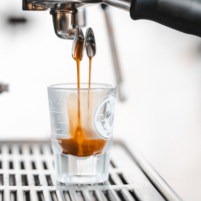 Rhinowares - Round Espresso Shot Glass Lined | 2oz/60ml