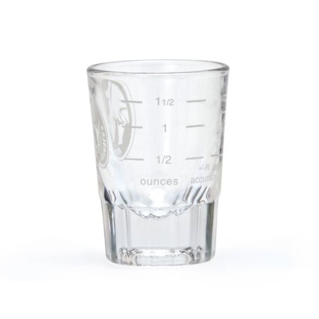 Rhinowares - Round Espresso Shot Glass Lined | 2oz/60ml