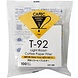 Cafec Cafec T-92 Light Roast Paper Filter, 1 Cup (100 stuks) Cafec Cafec T-92 Light Roast Paper Filter, 1 Cup (100 stuks)