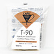 Cafec Cafec T-90 Medium-Dark Roast Paper Filter, 1 Cup (100 pieces) Cafec Cafec T-90 Medium-Dark Roast Paper Filter, 1 Cup (100 pieces)