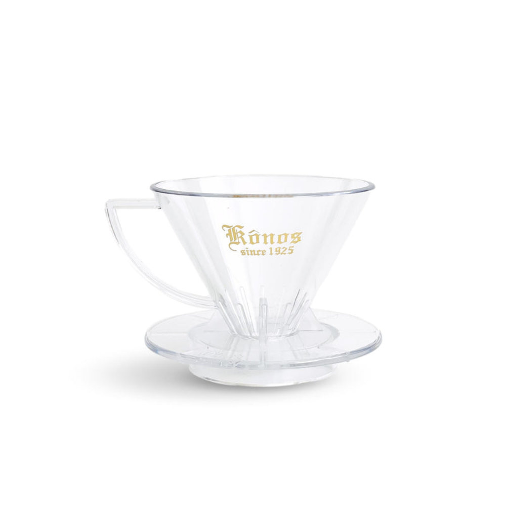 Kōno Dripper 90th AE 4 Cups / MD41 (Clear Transparant) Blommers