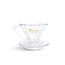 Kono Kōno Dripper - 90th AE 4 Cups / MD-41 (Clear Transparant)