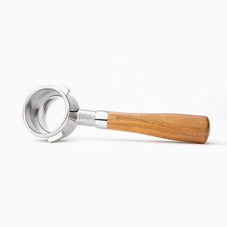 Crema Bottomless Portafilter 54mm (Olivewood)