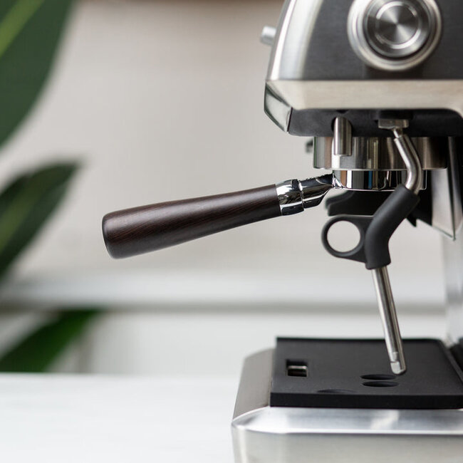 Crema - Bottomless Portafilter | 54mm (Sandalwood Medium-Dark)