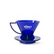 Kono Kōno Dripper - 2 Cups (Dark Blue) Kono Kōno Dripper - 2 Cups (Dark Blue)