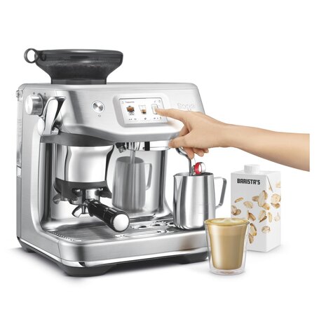 Sage - The Barista Touch Impress (Brushed Stainless Steel) - Blommers ®