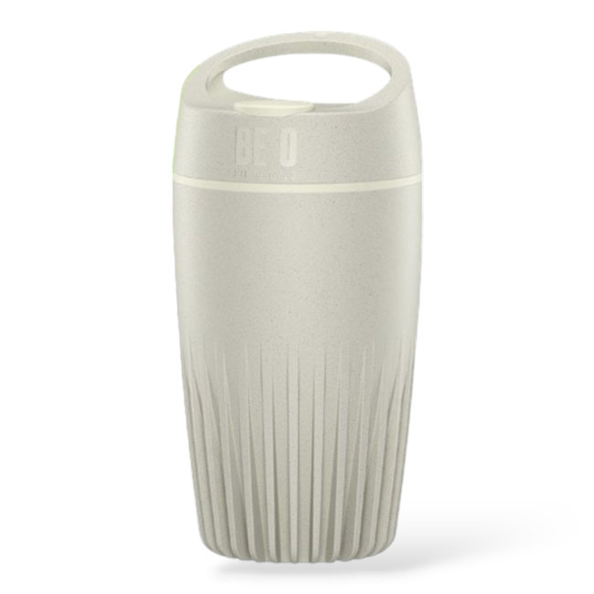 BE O cup | Cream Ficus - Herbruikbare koffiebeker