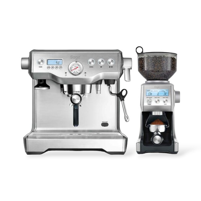 Sage - The Dynamic Duo | Brushed Stainless Steel | Espressomachine & Grinder