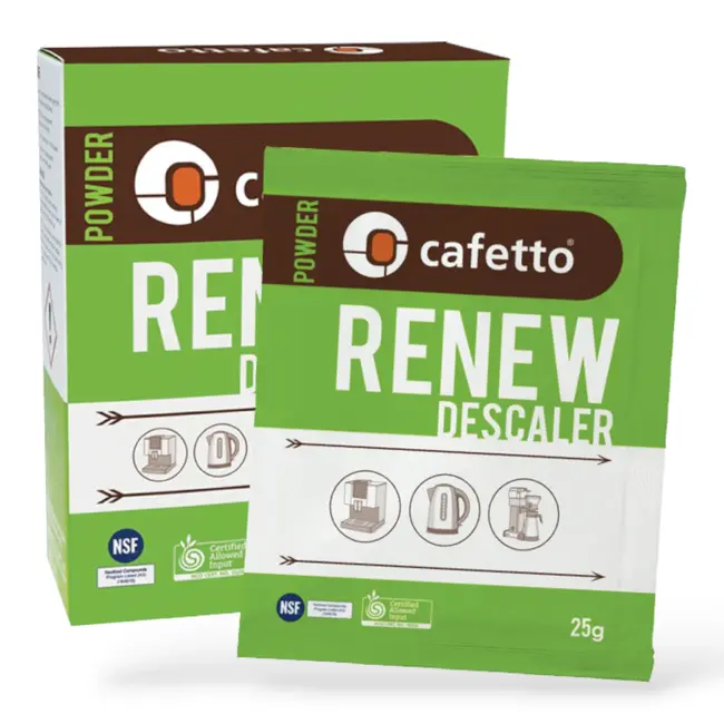 Cafetto - Renew Descaler | 6 x 25 gram