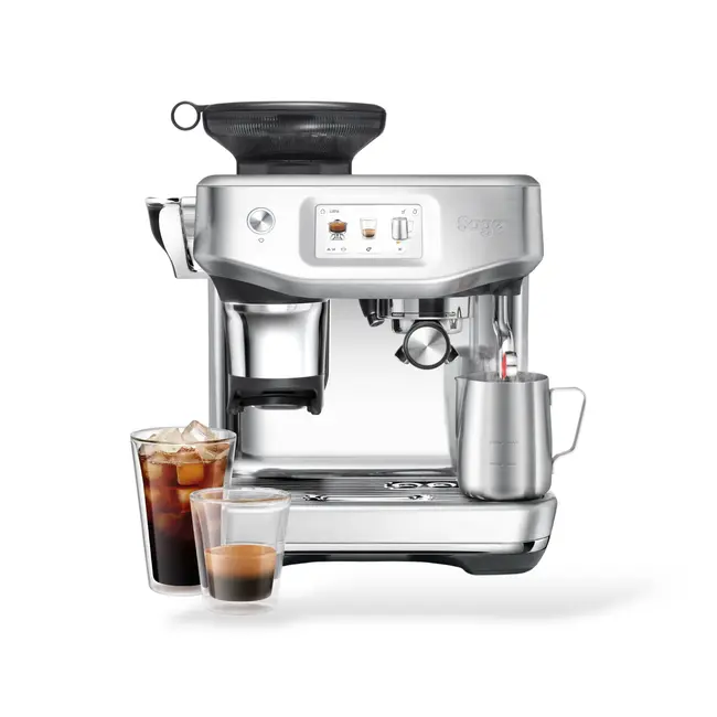 Sage - The Barista Touch Impress Cold | Brushed Stainless Steel - Espressomachine