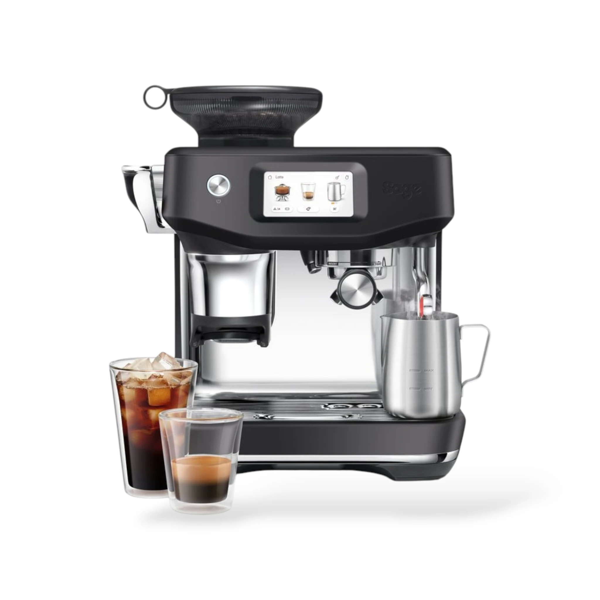 Sage - The Barista Touch Impress Cold (Black Truffle) | Espressomachine