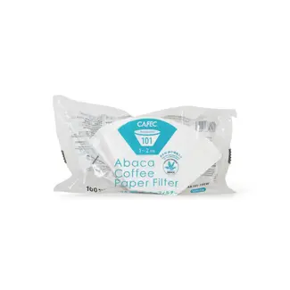 Cafec Trapezoid 101 Abaca Paper Filter, 1-2 Cups (100 stuks)