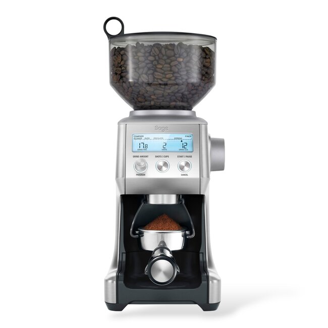 Sage - Smart Grinder Pro | Brushed Stainless Steel - Electric Coffee Grinder