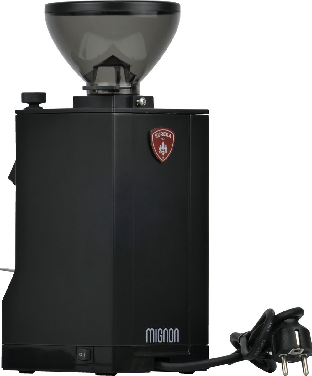 Eureka - Mignon Manuale | 50mm (Black) - Electric Coffee Grinder