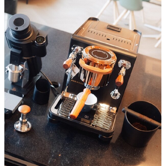 Wendougee - Milo Play | 64mm (Zwart) - Elektrische Koffiemolen