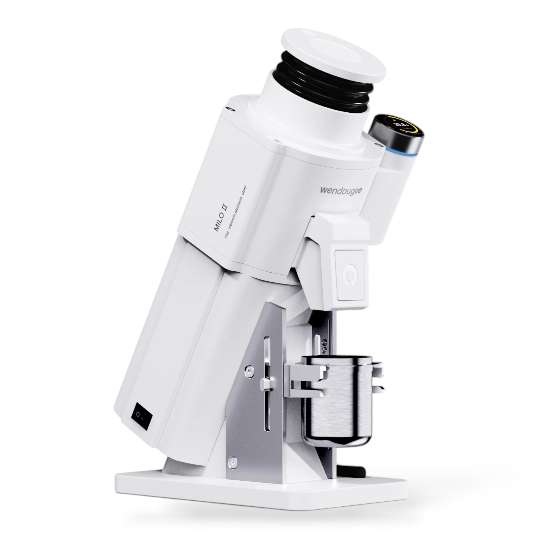 Wendougee - Milo Play | 64mm (White) - Electric Coffee Grinder