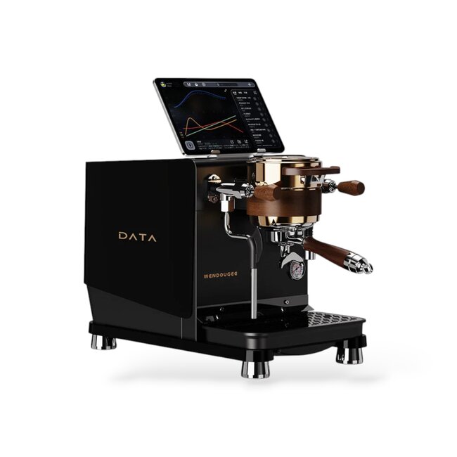 Wendougee - Data-S | Dual Boiler (Black/Gold) - Espresso machine